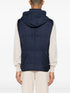 padded hooded gilet